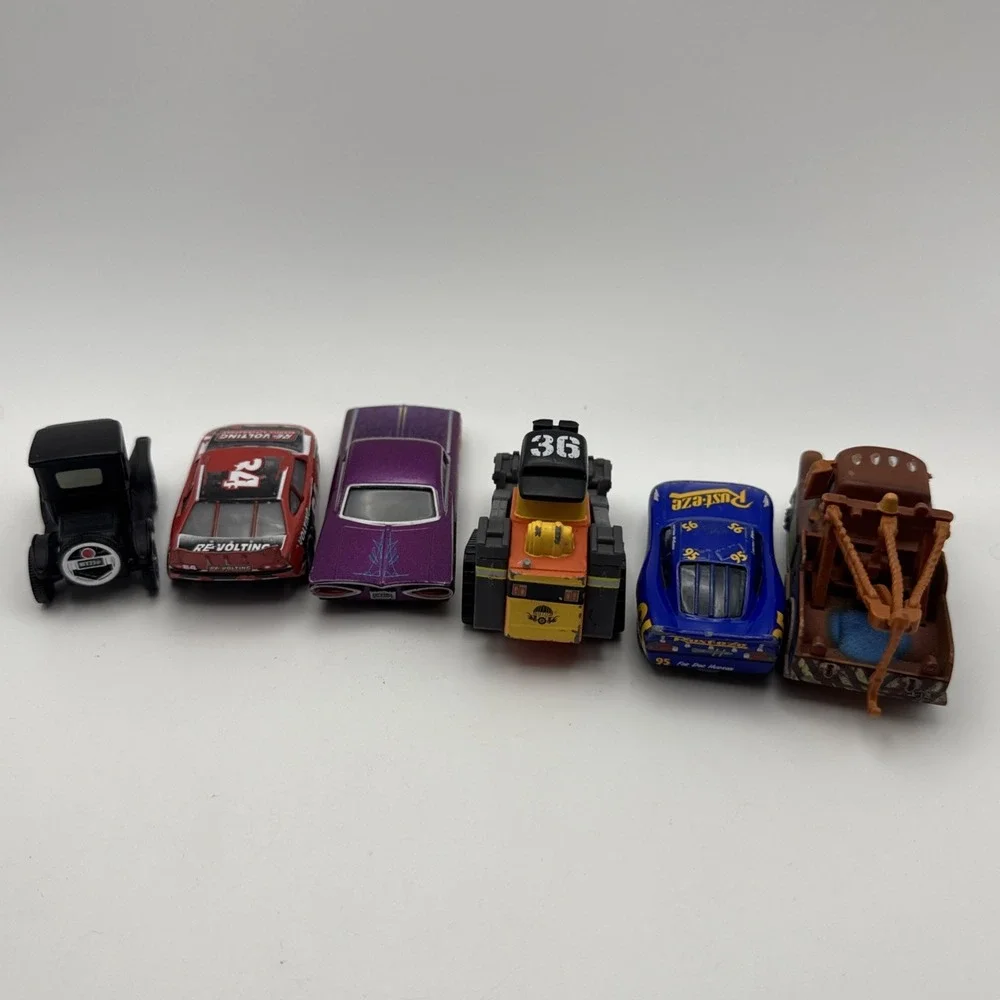 Large Lot Of Disney Pixar The Cars Bundle Vintage Plastic & Diecast 20 Pcs